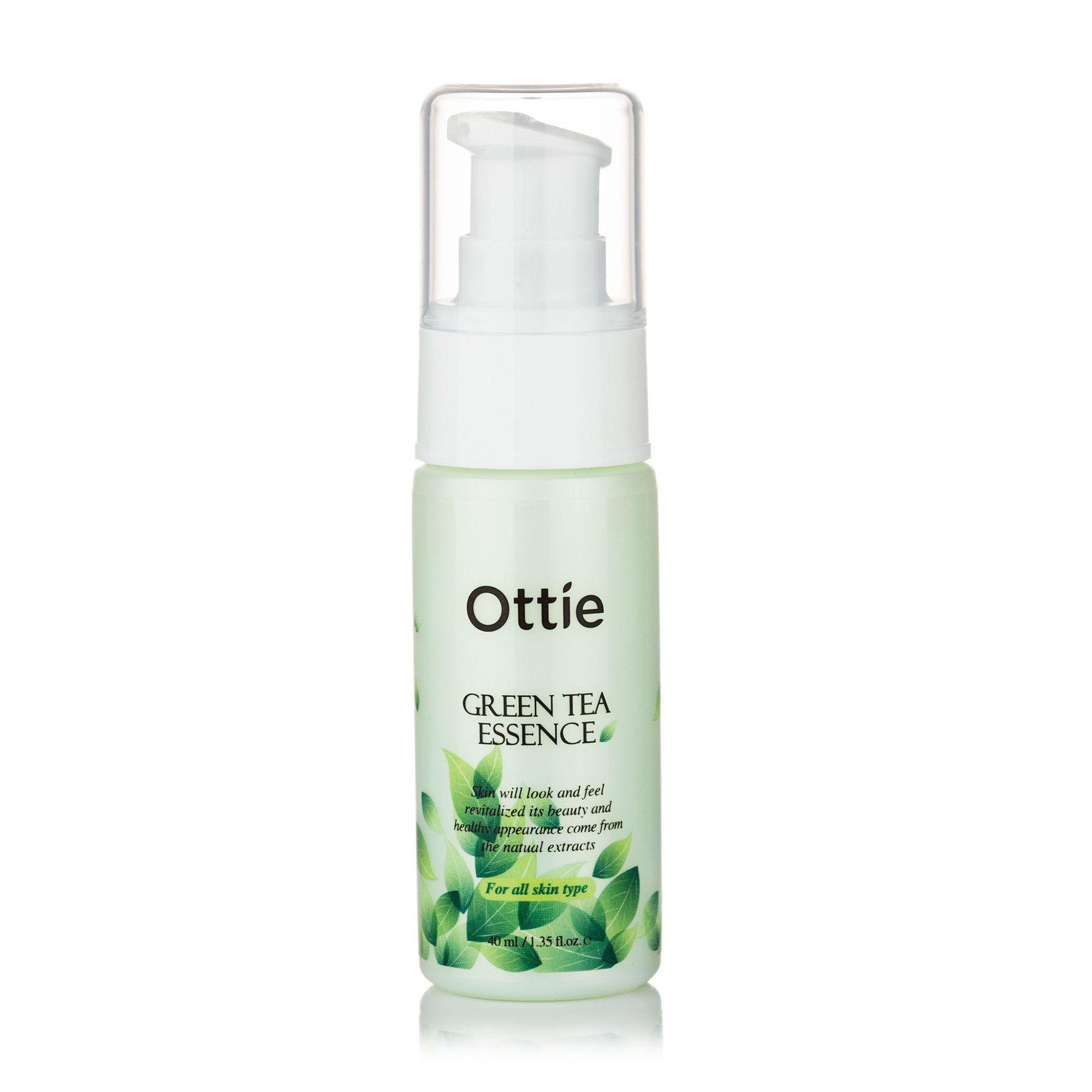 Уцінка! Есенція для обличчя Ottie Green Tea Essence з екстрактом зеленого чаю, 40 мл